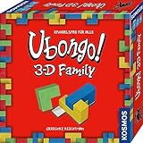 Kosmos 683160 Ubongo 3-D Family, Der beliebte Action- und Knobelspaß für die ganze Familie in 3D, Der Klassiker im Brett- und Gesellschaftsspiel für logisches Denken für 1-4 Personen