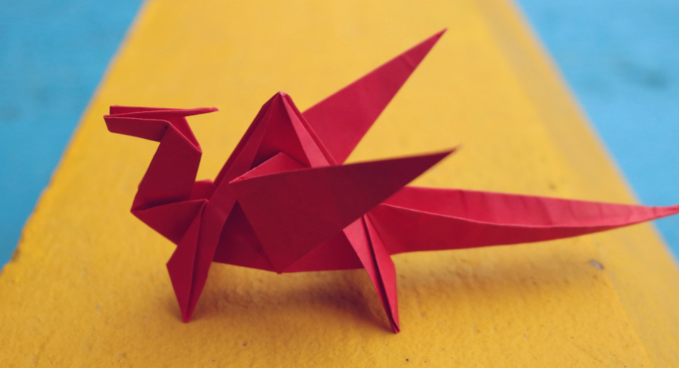 "Herbstaktivitäten - Origami falten"