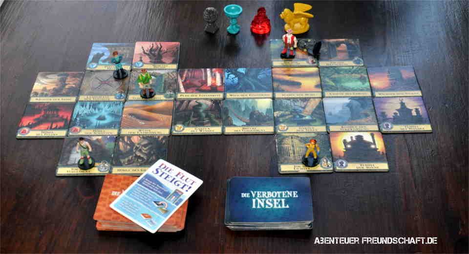 Forbidden Island Board Game Will You Escape The Rising Tide Review The Forbidden Island board game - Review from the popular board game by Schmidt Spiele GmbH