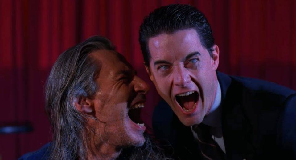 Twin Peaks F R Anf Nger Eine Flammende Liebeserkl Rung Agent Dale Cooper bei Bob in der schwarzen Hütte in Twin Peaks