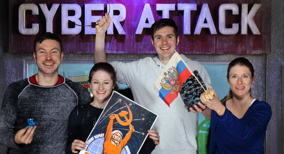Cyber Attack At Illuminati Berlin Fight The Illuminati The Escape Roome Cyber Attack at Illuminati Berlin transported us to Omsk, Russia