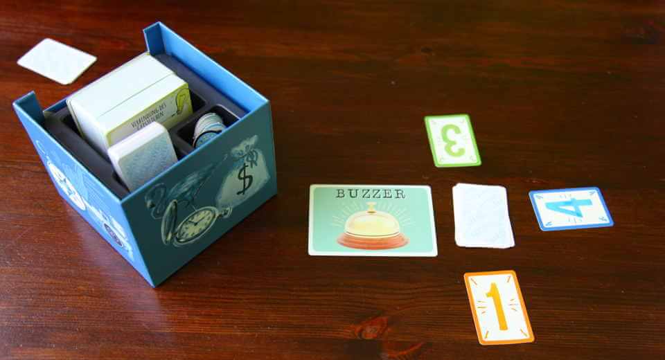 Quizical - Man sollte sich gut überlegen, wie die Zockerkarten zu spielen sind