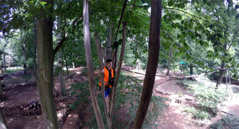 Abenteuer Im Waldhochseilgarten Jungfernheide In Berlin Erlebnistest Waldhochseilgarten Jungfernheide - Parcours soweiso