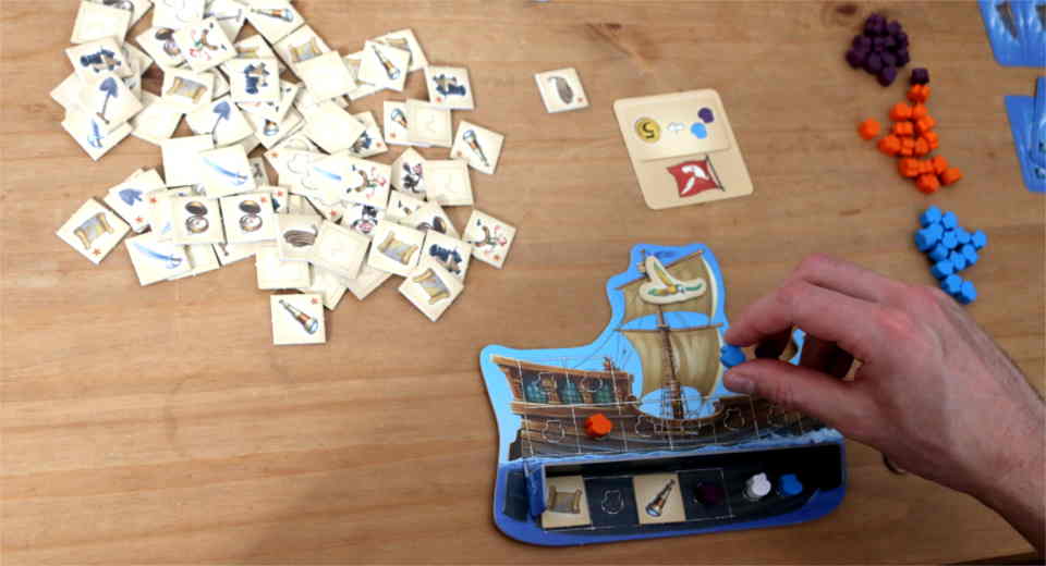 Anchors Aweigh Board Game Collecting Game For Nimble Seafarers Review The Anchors Aweigh board game is an entertaining collectible game