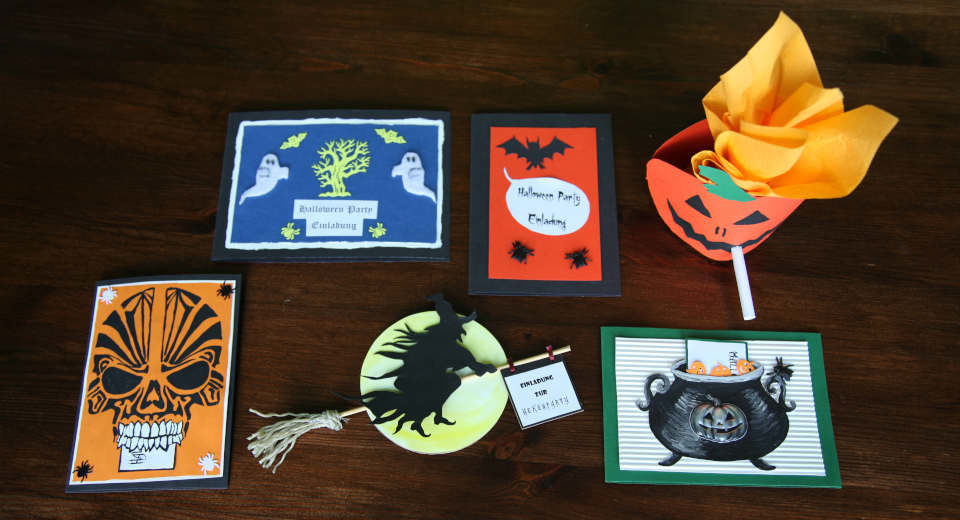 6 Halloween Card Ideas Easy Diy With Free Templates Six different Halloween card ideas to recreate with complete instructions.
