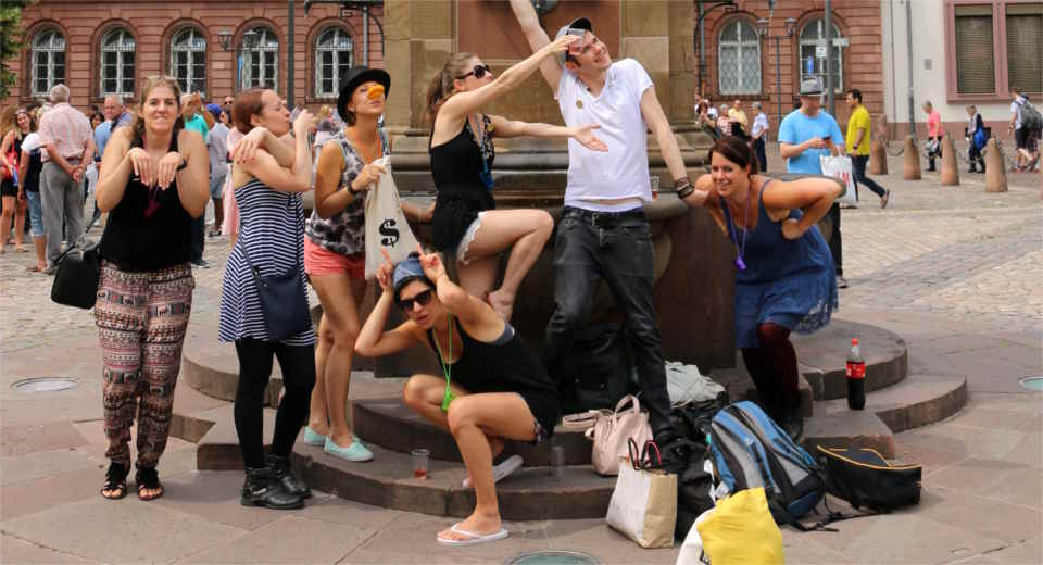 Bachelor Party At Heidelberg The Enmaze Fun Tour For Women As a souvenir of the Bachelor party at Heidelberg, funny photos and videos are created