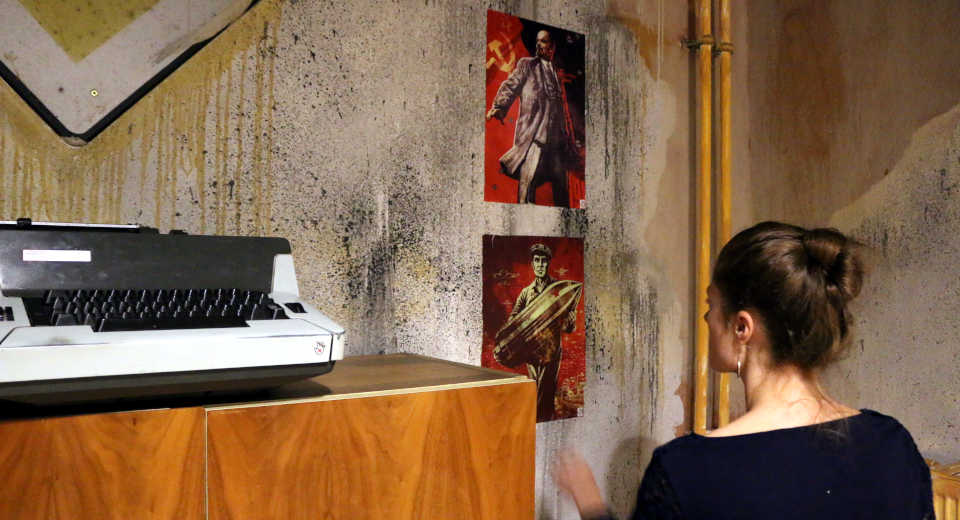 Escape Room The Bomb Save The World And Prevent World War 3 Escape Room The Bomb in Berlin by Exit the Room on the theme of the Cold War.