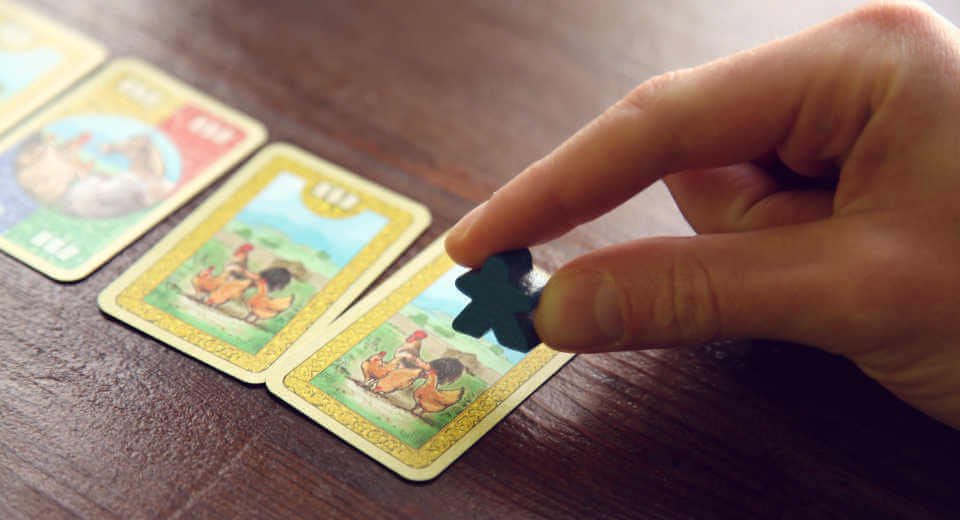 Cardcassonne 2 Cardcassonne - großer Gefolgsmann wird gesetzt