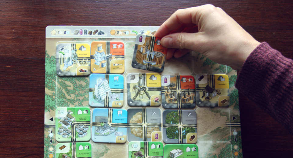 Spiel Neom 2 Kennerspiel NEOM - Anlegen der