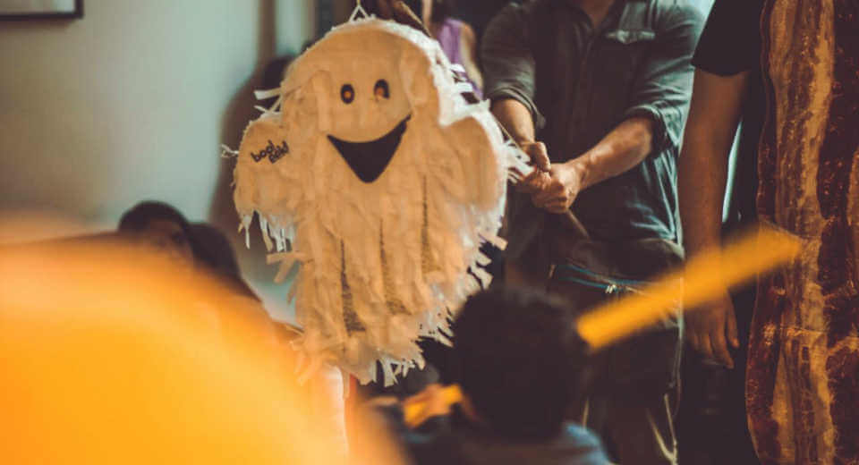 Ghost Party Ideas That 039 Ll Ensure A Fun Halloween And Birthday Ghost Lantern at a Ghost party