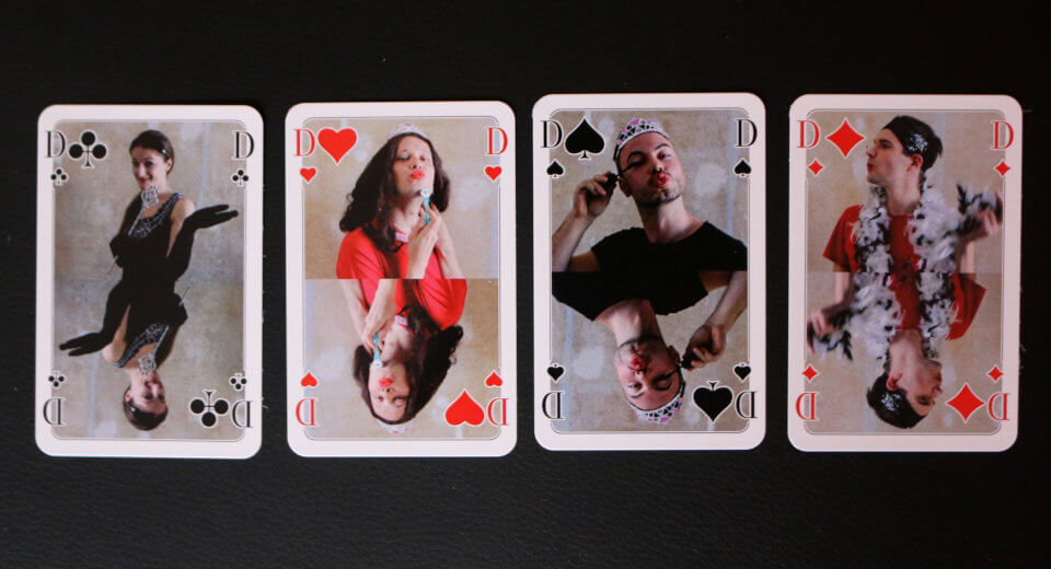 Personalised Playing Cards From Meinspiel Unique Gift Idea Advertisement The ladies from our personalised playing cards