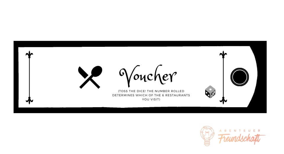 How To Make A Simply Great Diy Dinner Voucher Tutorial DIY dinner voucher template