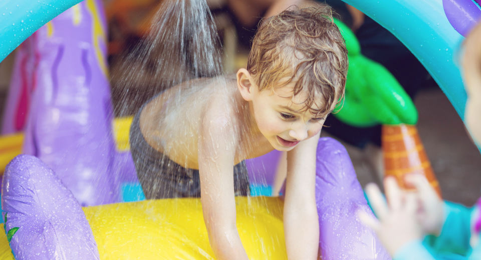 Kiddie Pool Party 10 Awesome Ideas To Make It Epic "Ideas for the invitation, about decorations, special pool party games to giveaways for the kiddie pool party"