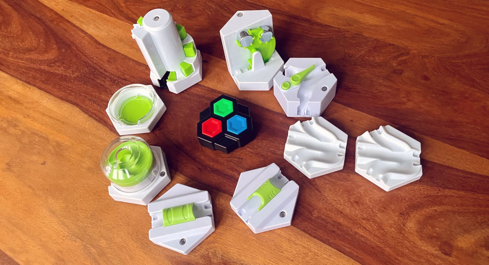 Gravitrax Power Extension Does Electronics Take Fun To A New Level Review "The GraviTrax Power Extension Interaction includes the controller as well as transmitter and receiver elements and autonomous elements that can be installed compatible with all previous GraviTrax components."