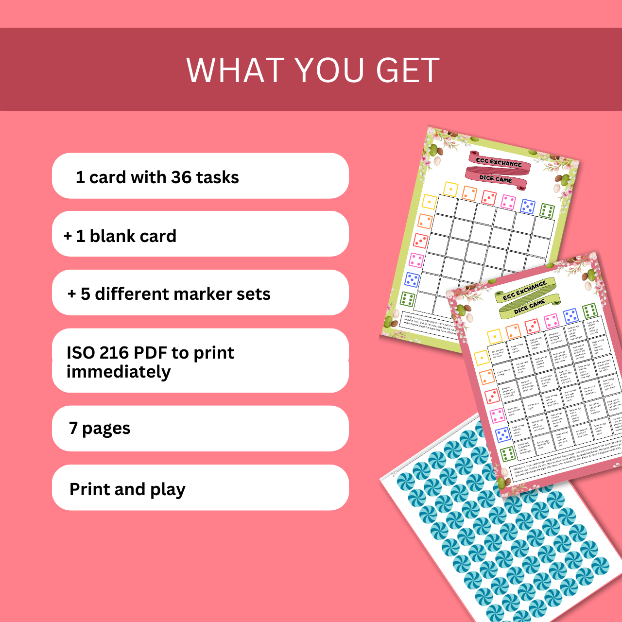 Egg Exchange Dice Game Egg Exchange Dice Game 2