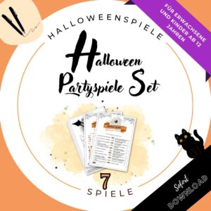 Halloween Partyspiele Set Produktkachel