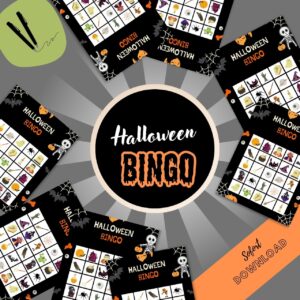 Halloweenbingo Produktkachel