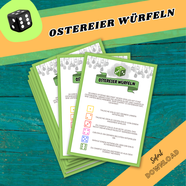 Ostereier Wuerfeln 1