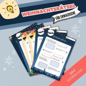 Weihnachtsraetsel Fuer Erwachsene Produktkachel